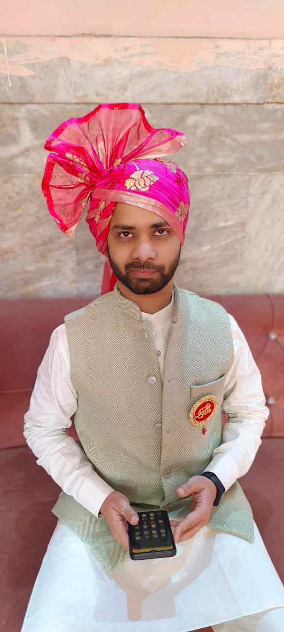 Destination wedding turban station