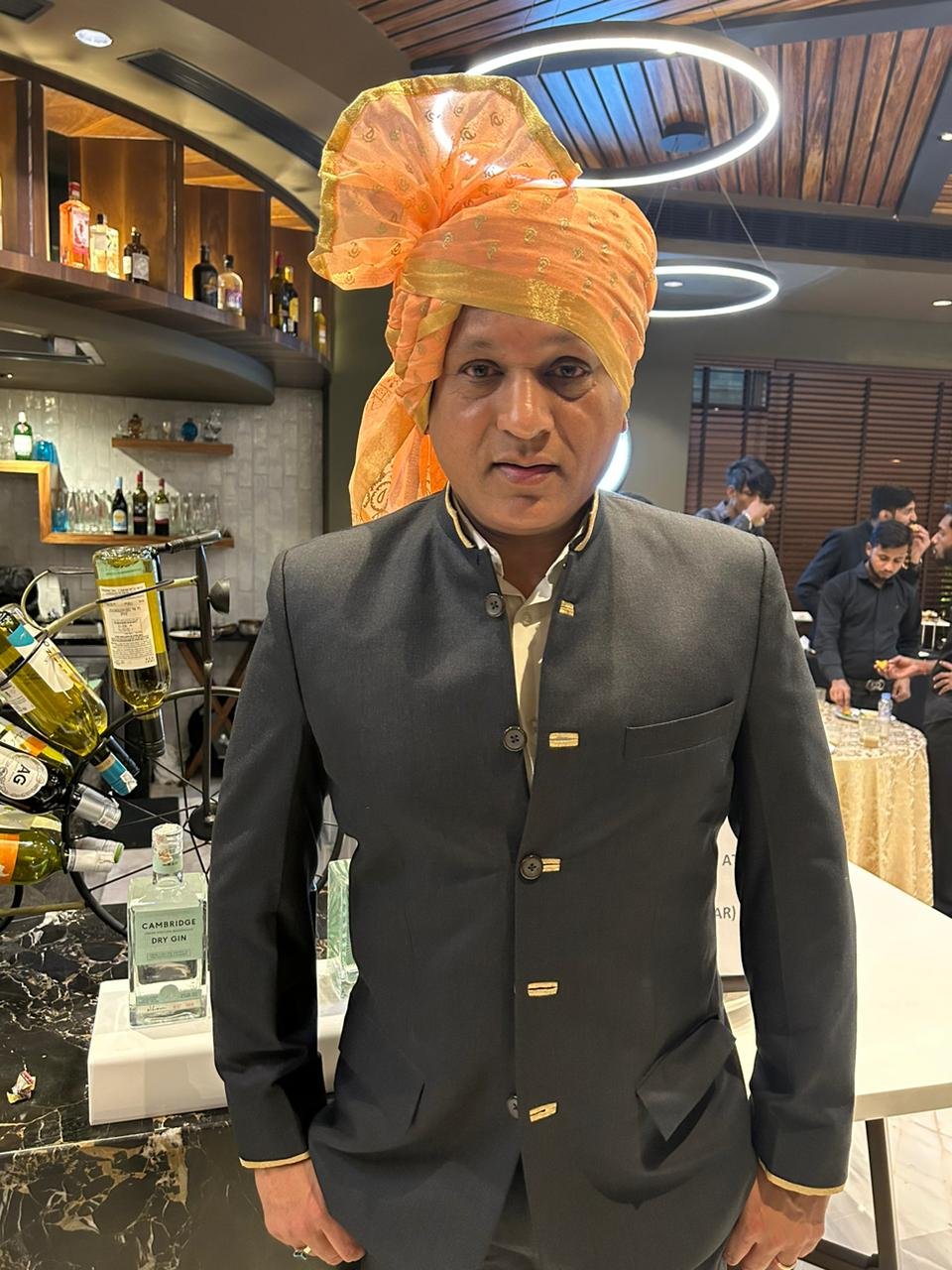 Corporate turban welcome ceremony